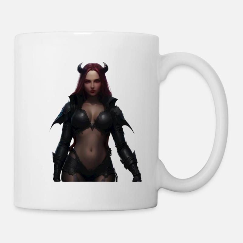 Teufelsbraut - Tasse - Weiß