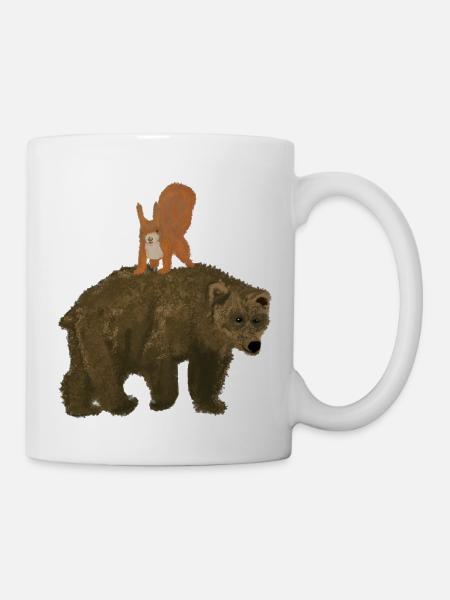 Animal Friends - Mug - white