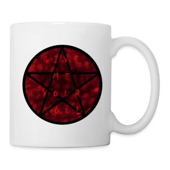GIVE ME YOUR SOUL - Mug - white - Right