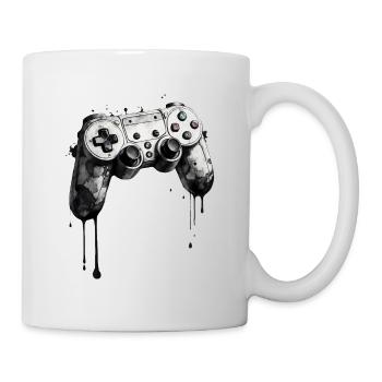 Controller Breakdown: Game Over - Tasse - Weiß - Rechts