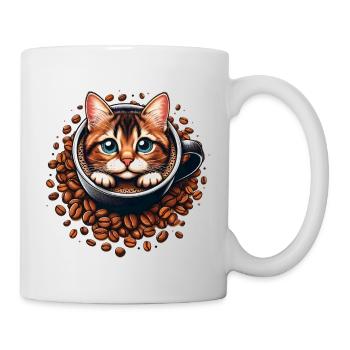 Coffe cat - Mug - white - Right