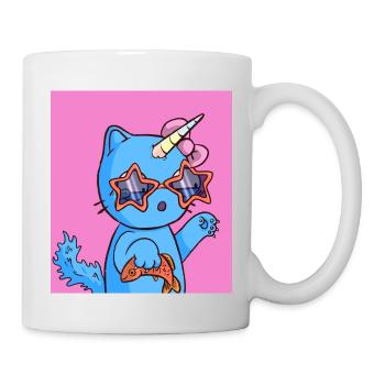 Crazy Cat Collection - Tasse - Weiß - Rechts