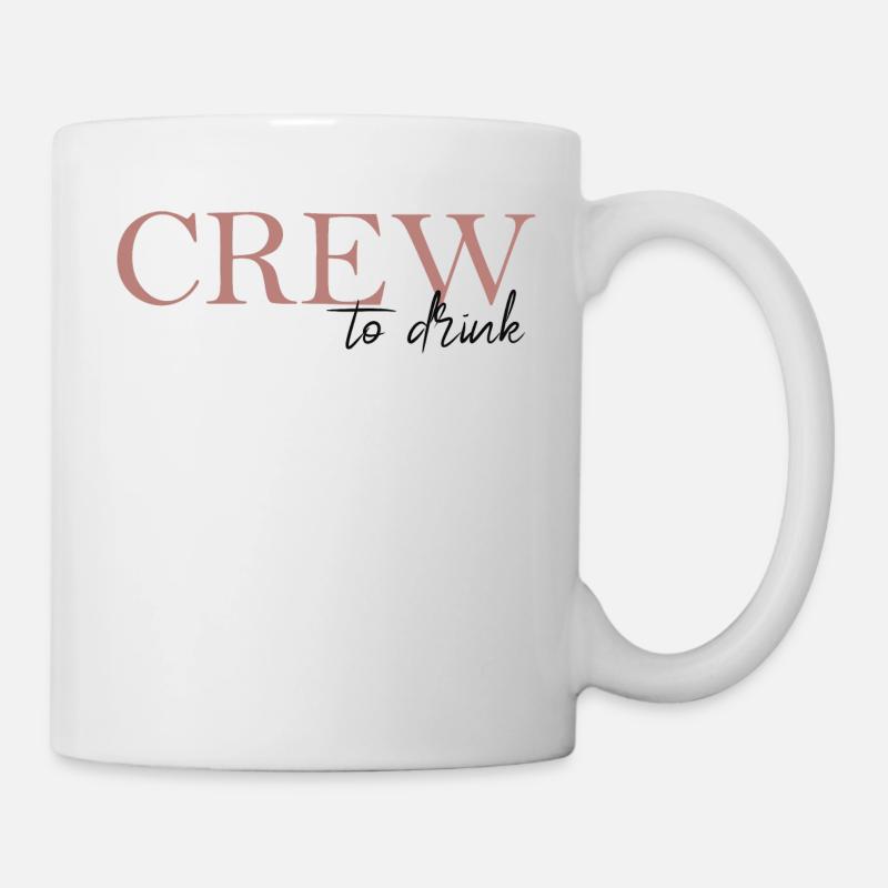 Crew to drink - Mug - white