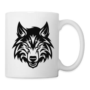 Wolf Emblem - Mug - white - Right