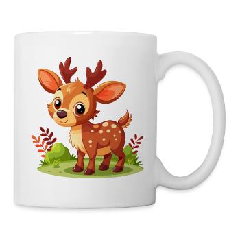 Cute Baby Moose - Mug - white - Right