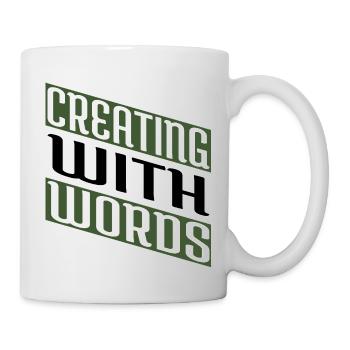 quote funny creative process birthday happy - Tasse - Weiß - Rechts