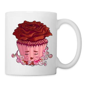 Valeria Cupcake - Tasse - Weiß - Rechts