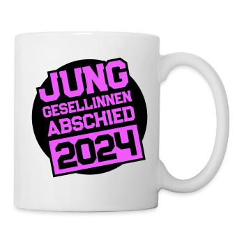Enterrement de vie de jeune fille enterrement de vie de garçon 2024 - Mug blanc - blanc - Droite
