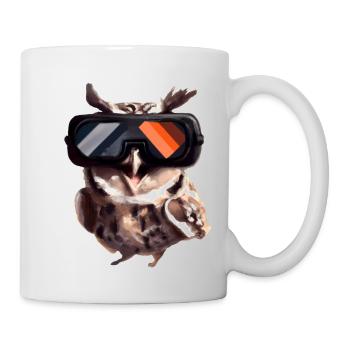 Owl_ 05 - Mug blanc - blanc - Droite