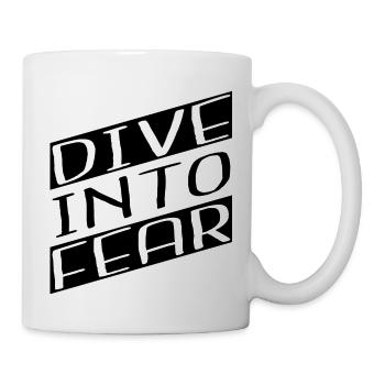 Jokes Geek Happy Bungee Jumping Safety - Mug - white - Right