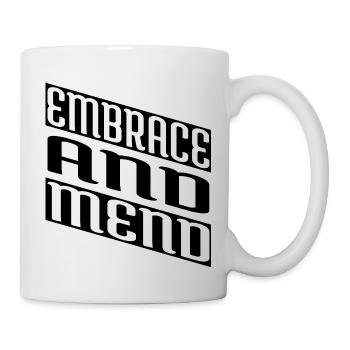 holistic healing support and encouragement awesome - Mug - white - Right