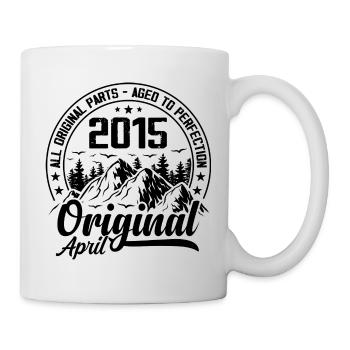 2015 April Original: 9 Year Old Birthday Gift - Mug - white - Right