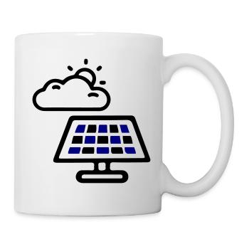 Solar Energy Panels - Mug - white - Right
