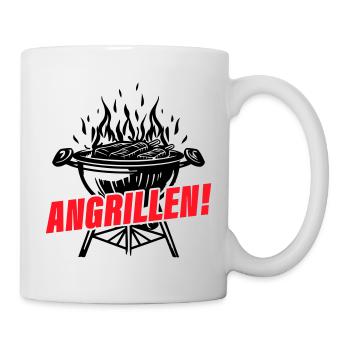 Barbecue Grill Grill - Mug blanc - blanc - Droite