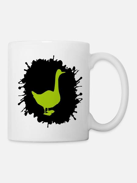 Goose Splatter - Mug - white