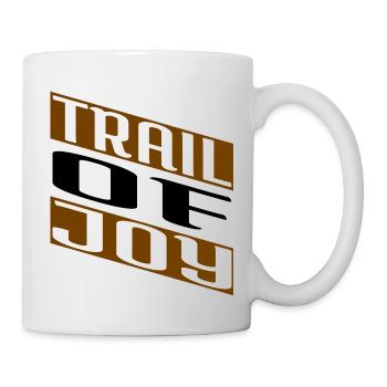 trail riding mountain biking tips downhill biking - Tasse - Weiß - Rechts