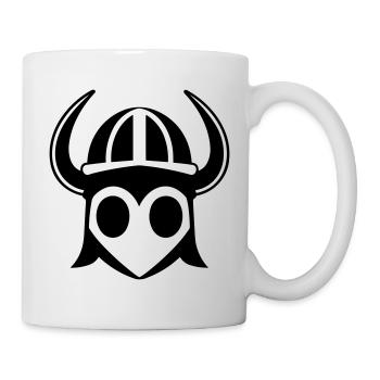 Viking Helmet Warrior - Mug - white - Right