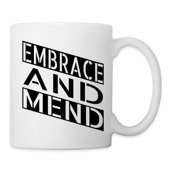 gift idea sayings joke support and encouragement - Tasse - Weiß - Rechts