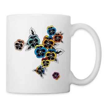 Pansy Spring - Mug - white - Right