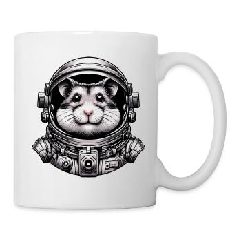 Hamster Astronaut: Space Adventure - Mug - white - Right