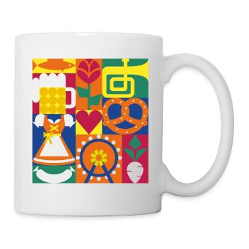 Bavaria Volksfest Graphic / Illustration - Mug - white - Right