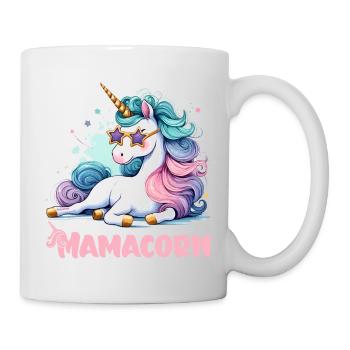 Mamacorn: Magisch & Einzigartig - Tasse - Weiß - Rechts