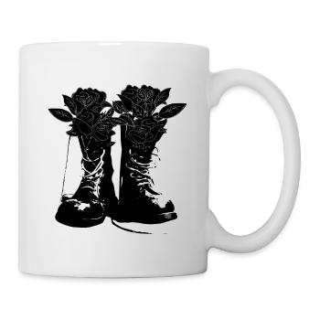 your walk you work your life - Tasse - Weiß - Rechts