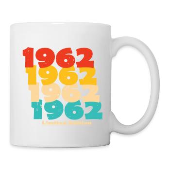 1962: Limited Edition - 62nd Anniversary - Mug - white - Right