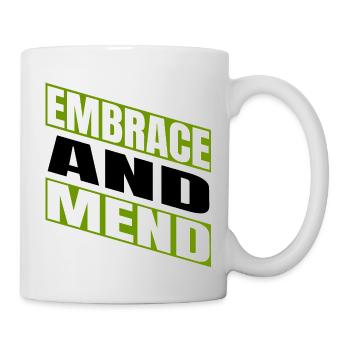 Fournir du soutien idée cadeau pratiques de guérison geek - Mug blanc - blanc - Droite