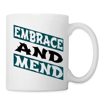humor funny quote support awesome - Mug - white - Right