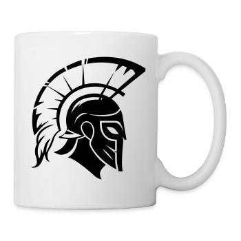 Sparta Spartan Warrior - Mug - white - Right
