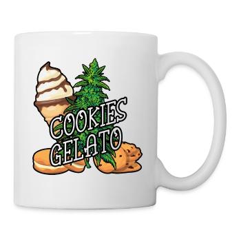 Cannabis Cookies Gelato - Tasse - Weiß - Rechts