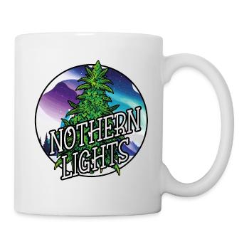 Cannabis Northern Lights - Tasse - Weiß - Rechts