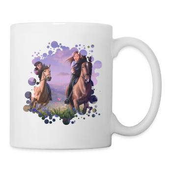 Amitié - Mug blanc - blanc - Droite