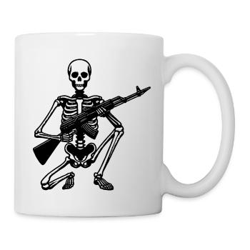 Skeleton Weapon - Dark Mystery - Mug - white - Right