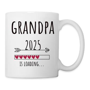 Grossesse Grand-père Bébé Bonheur Cadeau - Mug blanc - blanc - Droite
