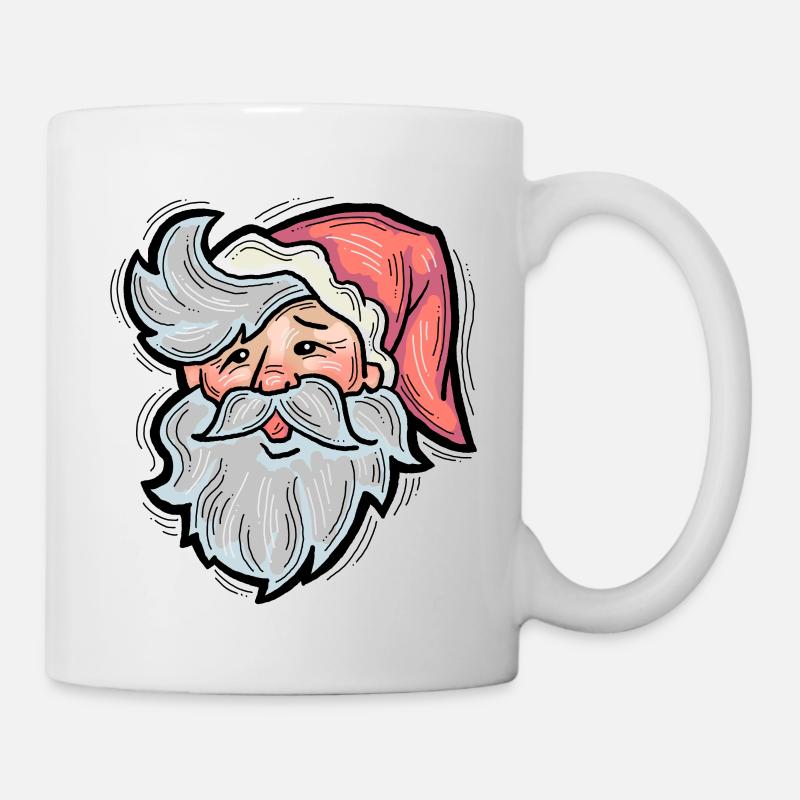 Weihnachtsmann - Tasse - Weiß