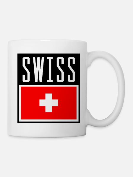 swiss - Tasse - Weiß