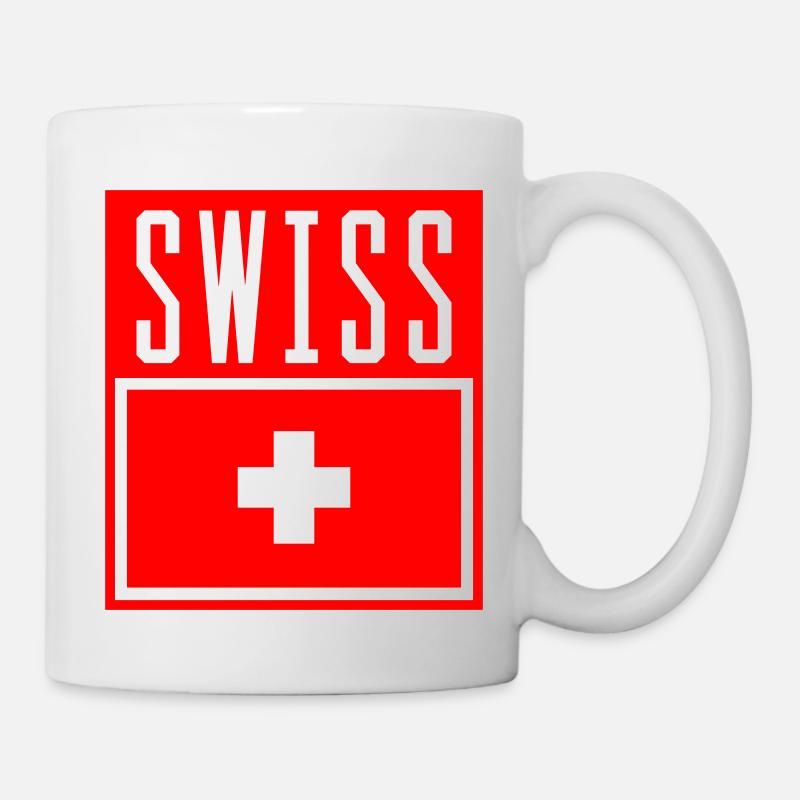 swiss - Tasse - Weiß