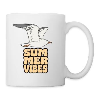 Seagull Seagull Ambiance estivale - Mug blanc - blanc - Droite