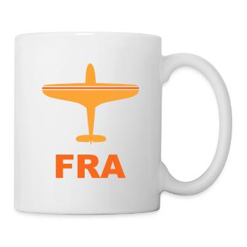 Flughafen Frankfurt - FRA - Deutschland - Tasse - Weiß - Rechts