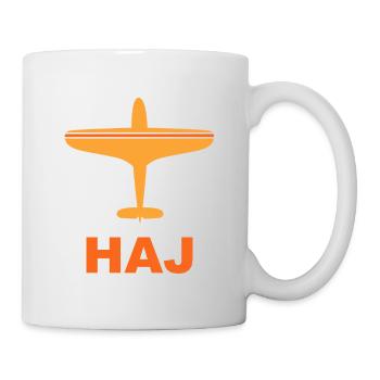 Flughafen Hannover - Deutschland - Tasse - Weiß - Rechts