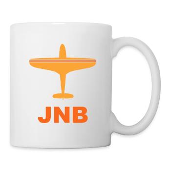 Flughafen Johannesburg - JNB - Südafrika - Tasse - Weiß - Rechts