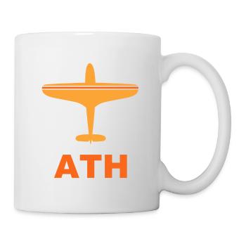 Flughafen Athen - ATH - Griechenland - Tasse - Weiß - Rechts