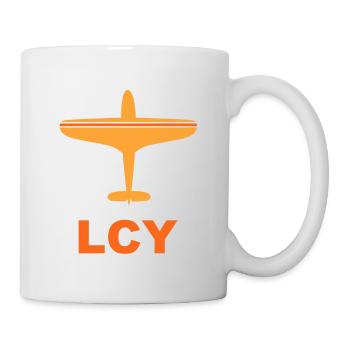 London City Airport - LCY United Kingdom - Mug - white - Right