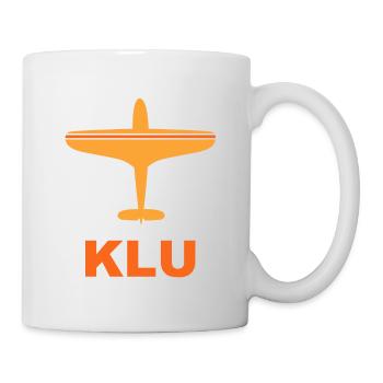 Aéroport de Klagenfurt - KLU - Autriche - Spotter - Mug blanc - blanc - Droite