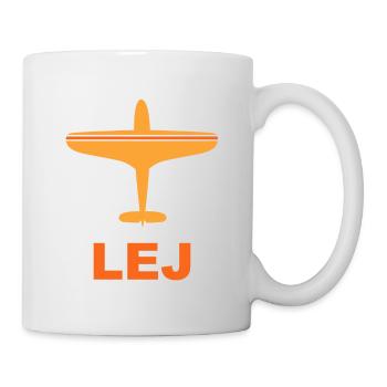 Flughafen Leipzig - LEJ - Deutschland - Spotter - Tasse - Weiß - Rechts
