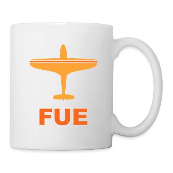 Fuerteventura Airport - FUE - Spotter Spotting - Mug - white - Right