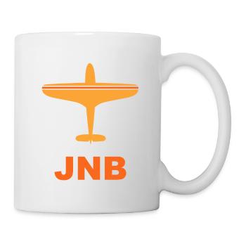 Flughafen Johannesburg - Südafrika - Spotter - Tasse - Weiß - Rechts