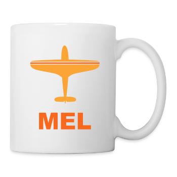 Melbourne Airport - MEL - Australia - Spotter - Mug - white - Right